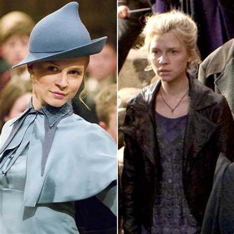 Clemence Poesy As Fleur Delacour Transformation From Harry Potter And