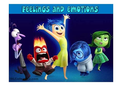 Feelings And Emotions Kid Movies Movie Inside Out Disney Inside Out