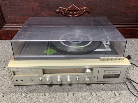 Sears Amfm Stereo Radio Record Turntable Cassette Tape 8 Track Player Read Desc Ebay