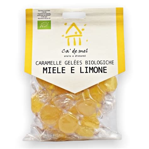 Caramelle Gel Es Miele E Limone Bio Expo Prodotti Biologici E