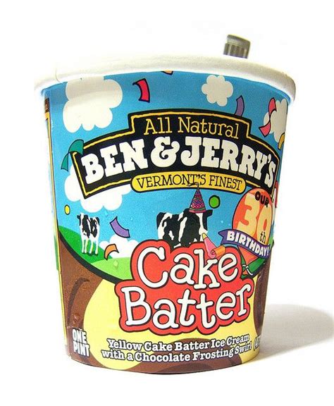 Ben And Jerrys Cake Batter Ice Cream Charmain Messina