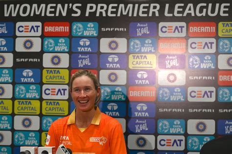 Beth Mooney Speaks At A Press Conference ESPNcricinfo