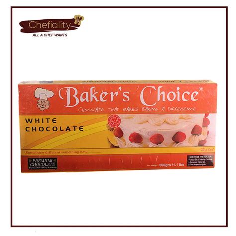 Baker S Choice Chocolate White Gm