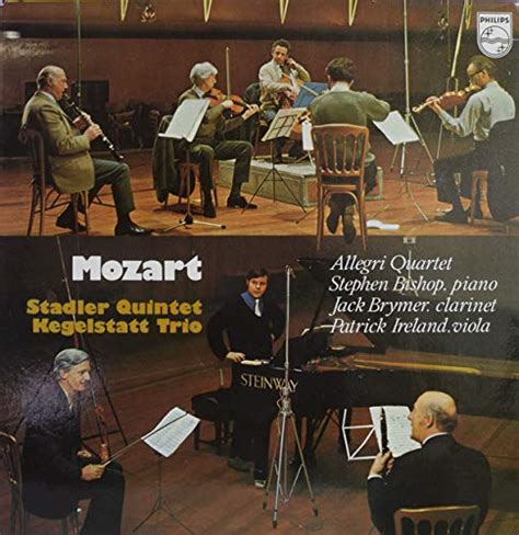 Wolfgang Amadeus Mozart Stadler Quintet Kegelstatt Trio Allegri