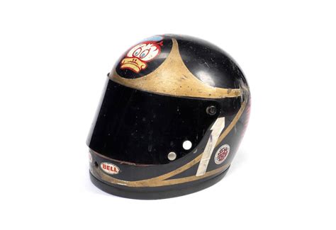 Barry Sheene's 1974 Bell Helmet