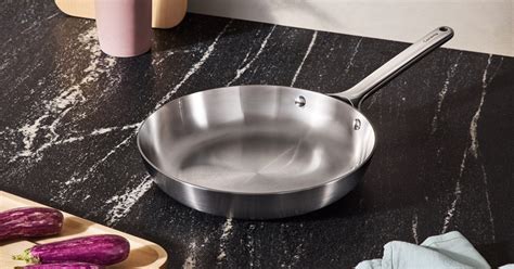 Stainless Steel Fry Pan | Fully Clad Stainless Steel Frying Pan | Caraway