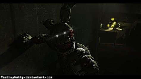 Fnaf Sfm Poster Somethings Here By Teetheyhatty On Deviantart