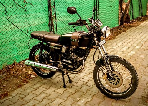 Yamaha Rx 135 Modification Scrambler Restoration By Studio 21 Yamaha