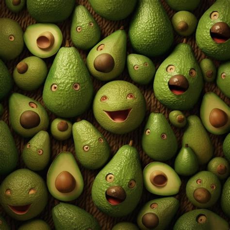 Premium AI Image Avocados