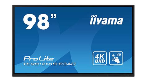 Iiyama 98 LED ProLite TE9812MIS B3AG Iiyama Devis Gratuit LDLC Pro