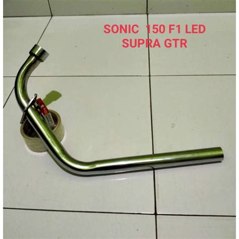 Jual Leher Knalpot Pipa Leheran Kenalpot Sonic R New Supra Gtr High