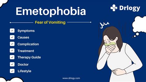 What are the symptoms of Emetophobia?