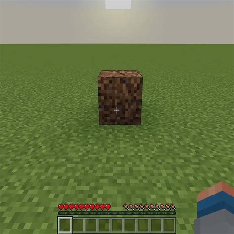 Placing A Coarse Dirt Block In Minecraft Youtube