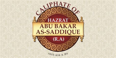 Why was Hazrat Abu Bakr chosen the First Caliph? - Education of Islam