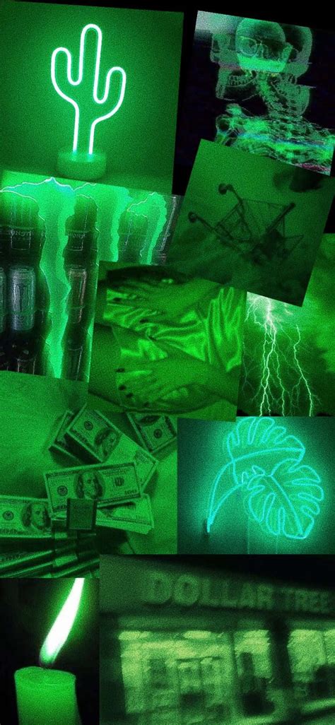 200 Neon Green Aesthetic Backgrounds