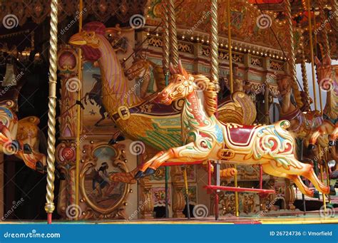 Vintage Carousel Editorial Photo Image Of Traditional 26724736