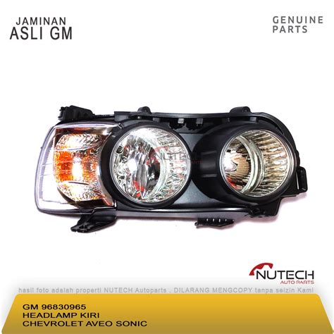 Jual HEADLAMP LAMPU KEPALA KIRI CHEVROLET AVEO SONIC ORI GM Shopee