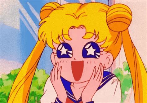 Surprised Sparkling Sailor Moon  Uinona S