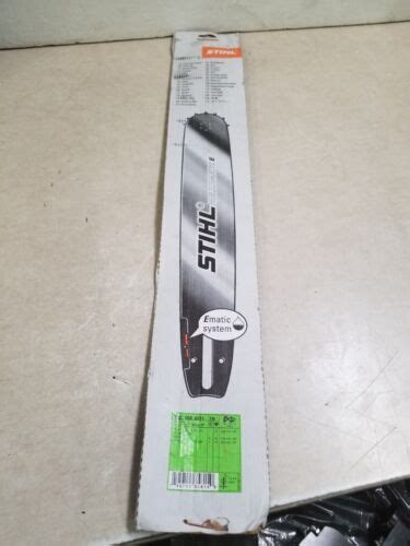 Oem Stihl Chainsaw Bar Rm P G Rollomatic E