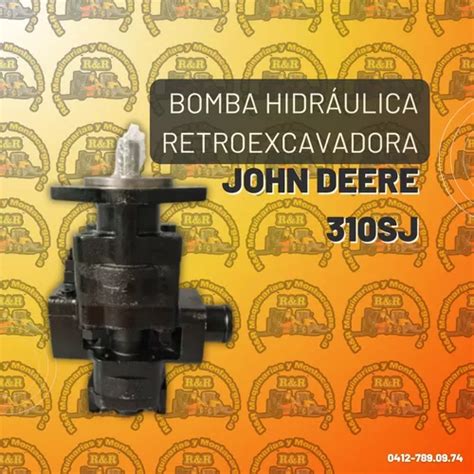 Bomba Hidráulica Retroexcavadora John Deere 310sj MercadoLibre