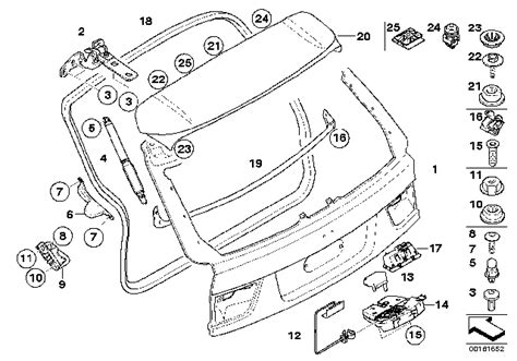 Genuine Bmw Trunk Lid Lock Bmw Parts Deal