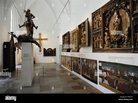 Denmark. Copenhagen. National Museum. Interior Stock Photo - Alamy