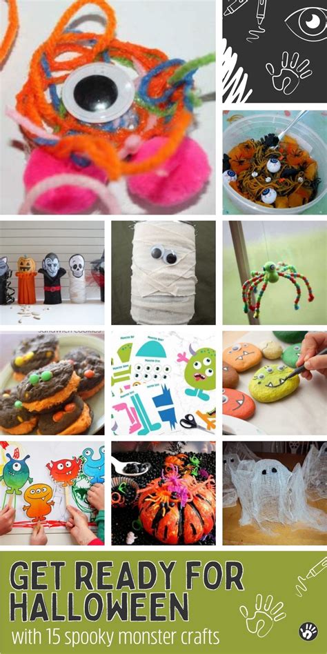 15 Spooky Halloween Monster Crafts for Kids | HOAWG