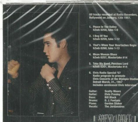 Elvis Presley Cd As Recorded In Stereo 57 Vol 2 Cd Greeting Llc