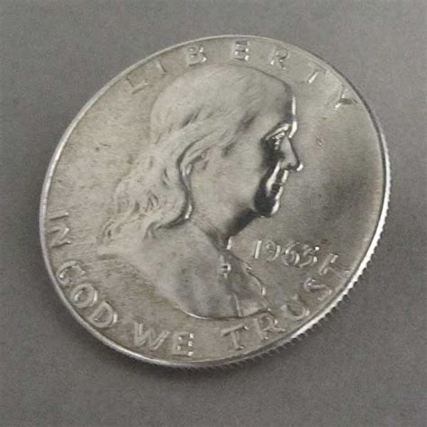 Usa Half Dollar Silber Franklin Nes Edelmetallshop