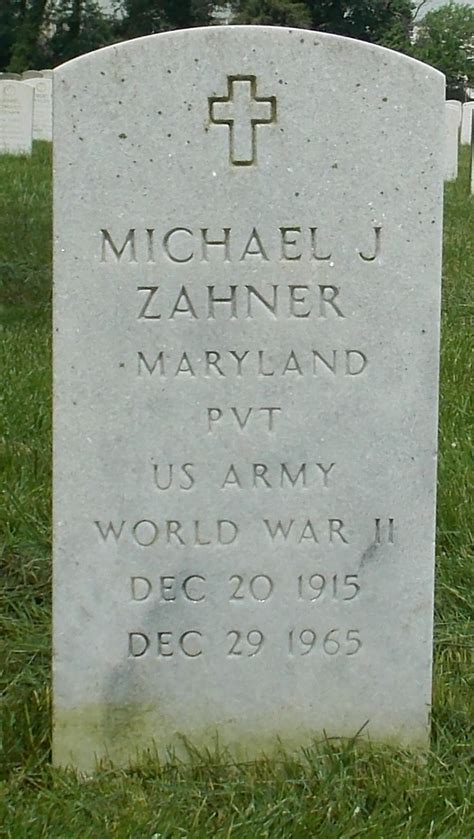 Michael J Zahner Sr 1915 1965 Find A Grave Memorial