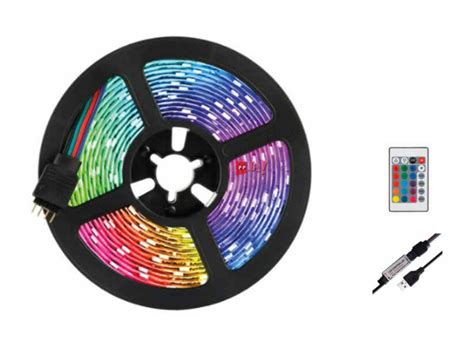 Ripley Cinta Tira Mts Leds Rgb Control Puntostore