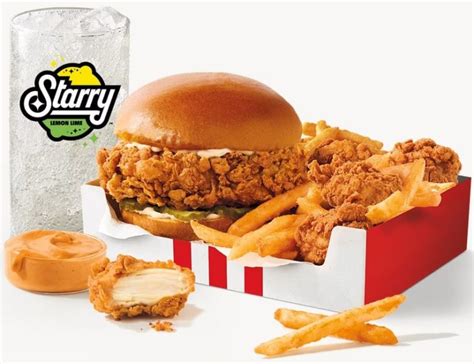 Spicy Chicken Sandwich Box - KFC Menu - KFC Menu