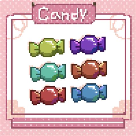 Candy Pixel Art by sofihtf on DeviantArt