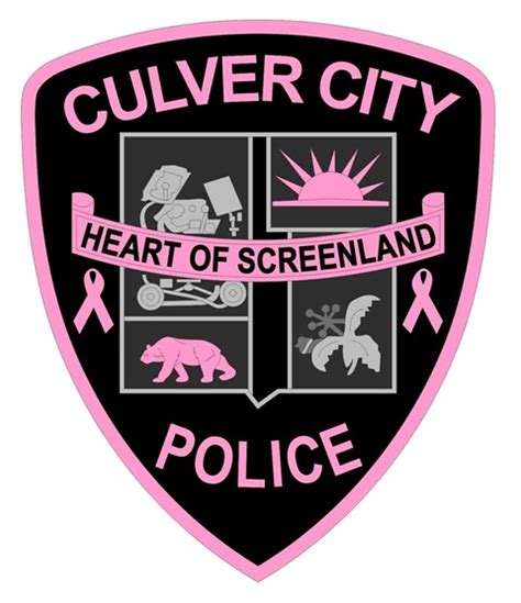 Pink Patch Project Culver City Police Department