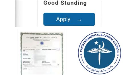 How To Apply Good Standing Certificate From Pmdc For Imc Gmc Dha