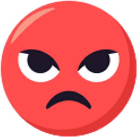 Free Angry Emoji Png Images With Transparent Backgrounds