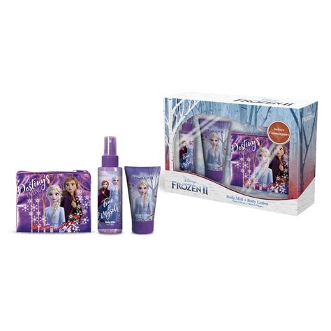 Disney Frozen Body Mist Colonia Spray 75ml Loción 50ml Cosmetiquero