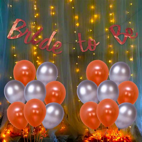 Party Propz Bride To Be Decoration Set Combo 42pcs Bachelorette Party Decorations Bride To Be