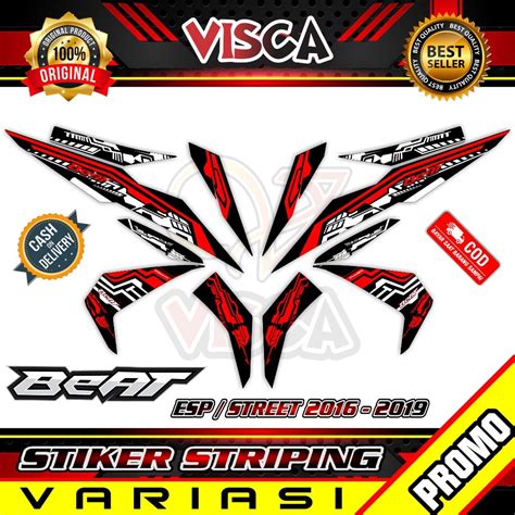 Jual Stiker Striping Beat Esp Stiker Striping Beat Street Variasi