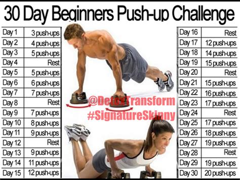 Pin On Fitness Push Up Challenge Push Up 30 Day Squat Challenge