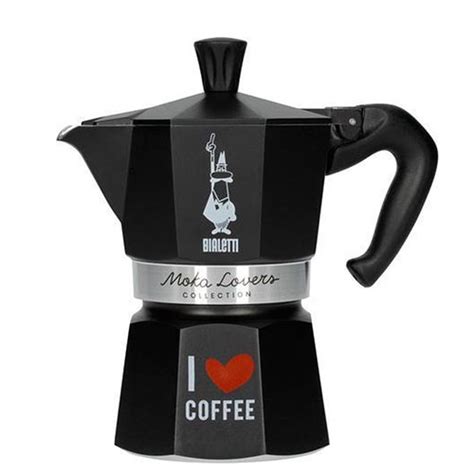 Bialetti Moka Express I Love Coffee Zwart Kops Espresso You Nl