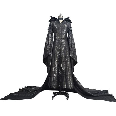 Deluxe Maleficent Costume Evil Queen Cosplay Outfit Ladies Fancy Dres