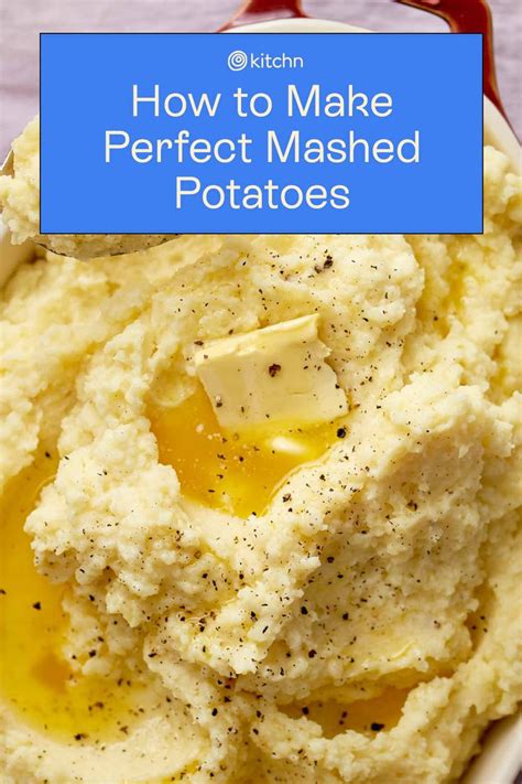 How To Make Perfect Mashed Potatoes For Thanksgiving Recipe Perfect Mashed Potatoes Food