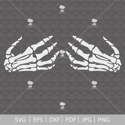 Skeleton Boob Hands Svg Skeleton Hands Svg Svg Dxf Pdf Etsy