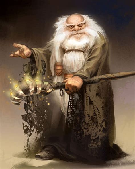 Elder dwarf mage | West Studio Concept Art and Illustration ★ Find more ...