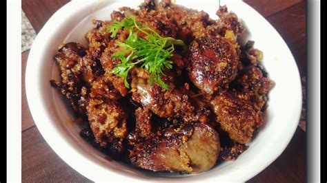 Kaleji Fry Recipe Quick Chicken Liver Fry Youtube