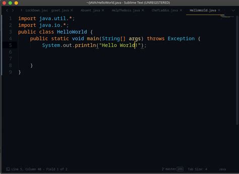 Compiler et exécuter des programmes Java dans Sublime Text sous Linux