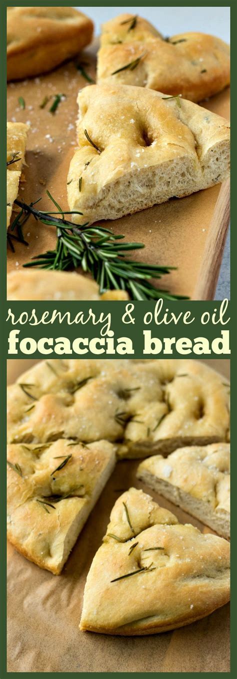 Rosemary And Olive Oil Focaccia Bread Recipe Focaccia Bread Focaccia Food