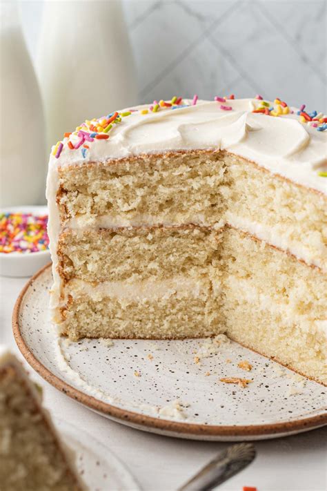 6 Inch Vanilla Cake Recipe Live Well Bake Often