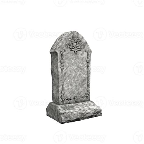 Gravestone isolated on transparent background, created with generative ...